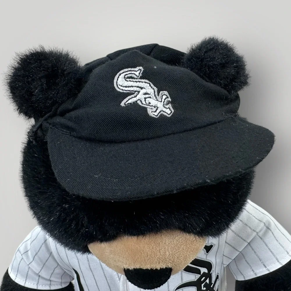 Chicago White Sox Build A Bear Plush 18in Black Bear Baseball‎ Uniform Clete